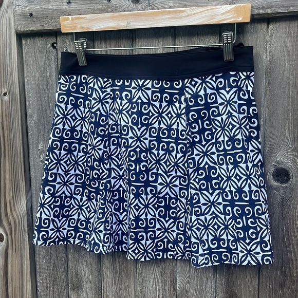 Rip Skirt Hawaii Navy/White Velcro Wrap Around Beach Skirt,Small - Picture 7 of 11